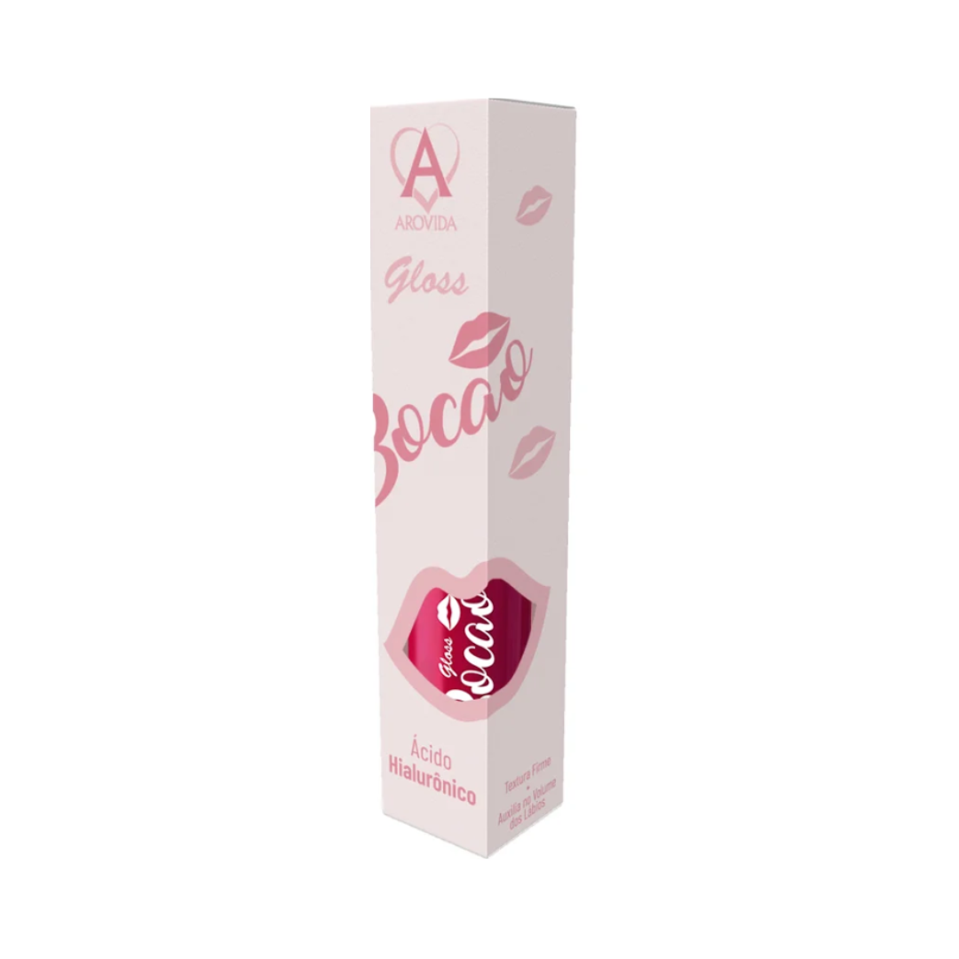 Gloss Bocao 12 Red Shock 5ml Display c/12 - Arovida