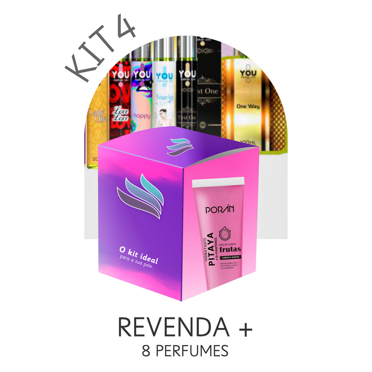 4 - Revenda de Perfumes + 28% OFF - Fature até R$440 (8 Perfumes)