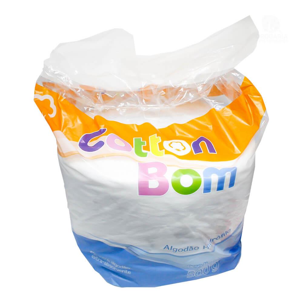 ALGODAO HIDROFILO 500GR - COTTON BOM