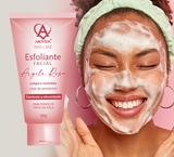 Esfoliante Argila Rosa Bisnaga 60ml - Arovida