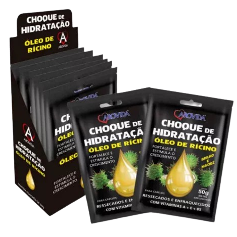 SACHE OLEO DE RICINO 50G - AROVIDA
