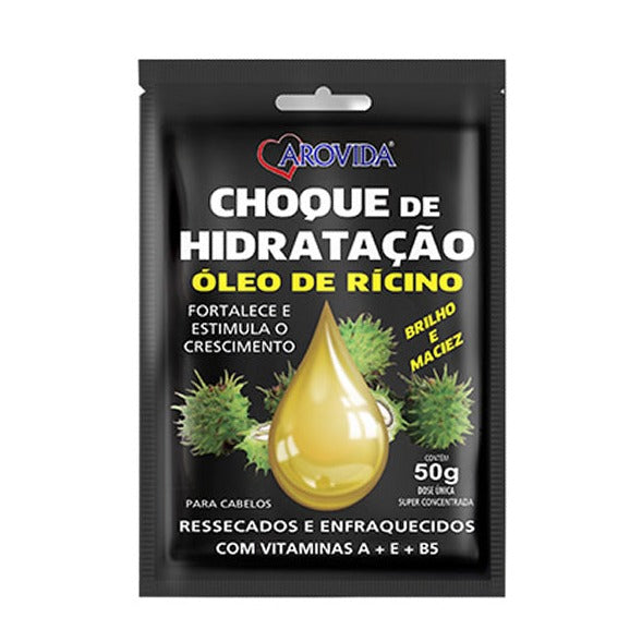 SACHE OLEO DE RICINO 50G - AROVIDA